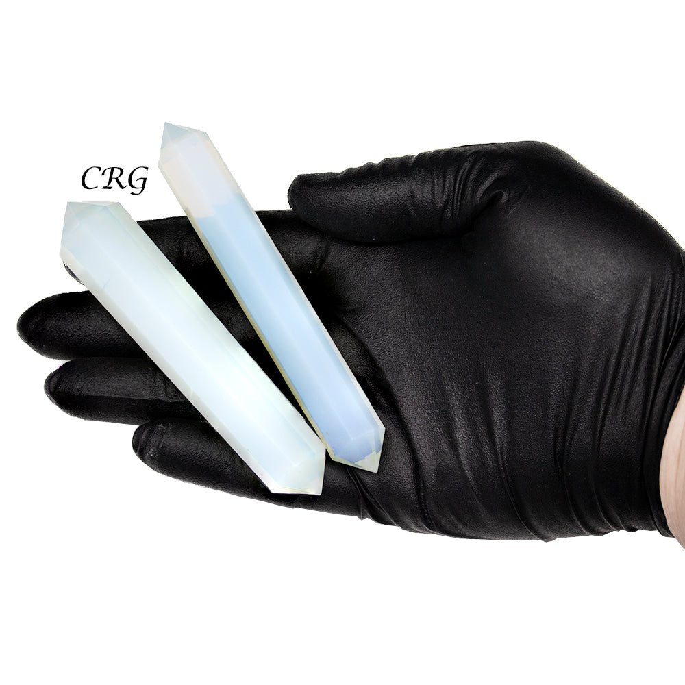 Opalite Double Pointed Wand  4 to 5 Inches (1 Piece)