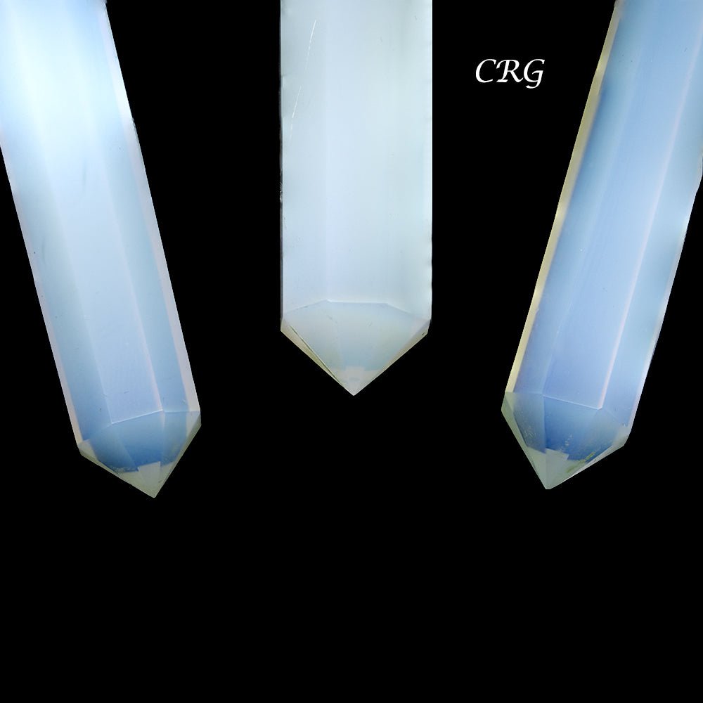 Opalite Double Pointed Wand  4 to 5 Inches (1 Piece)