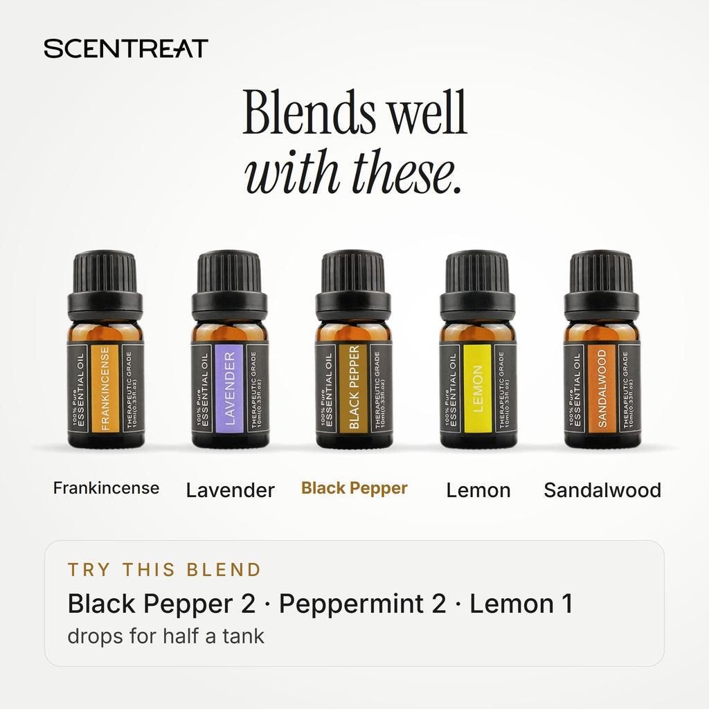 100% Pure Black Pepper Essential Oil