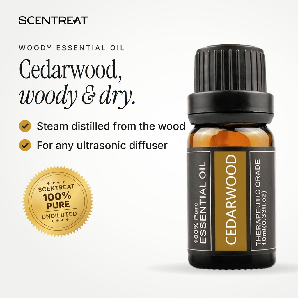 100% Pure Cedarwood Essential Oil