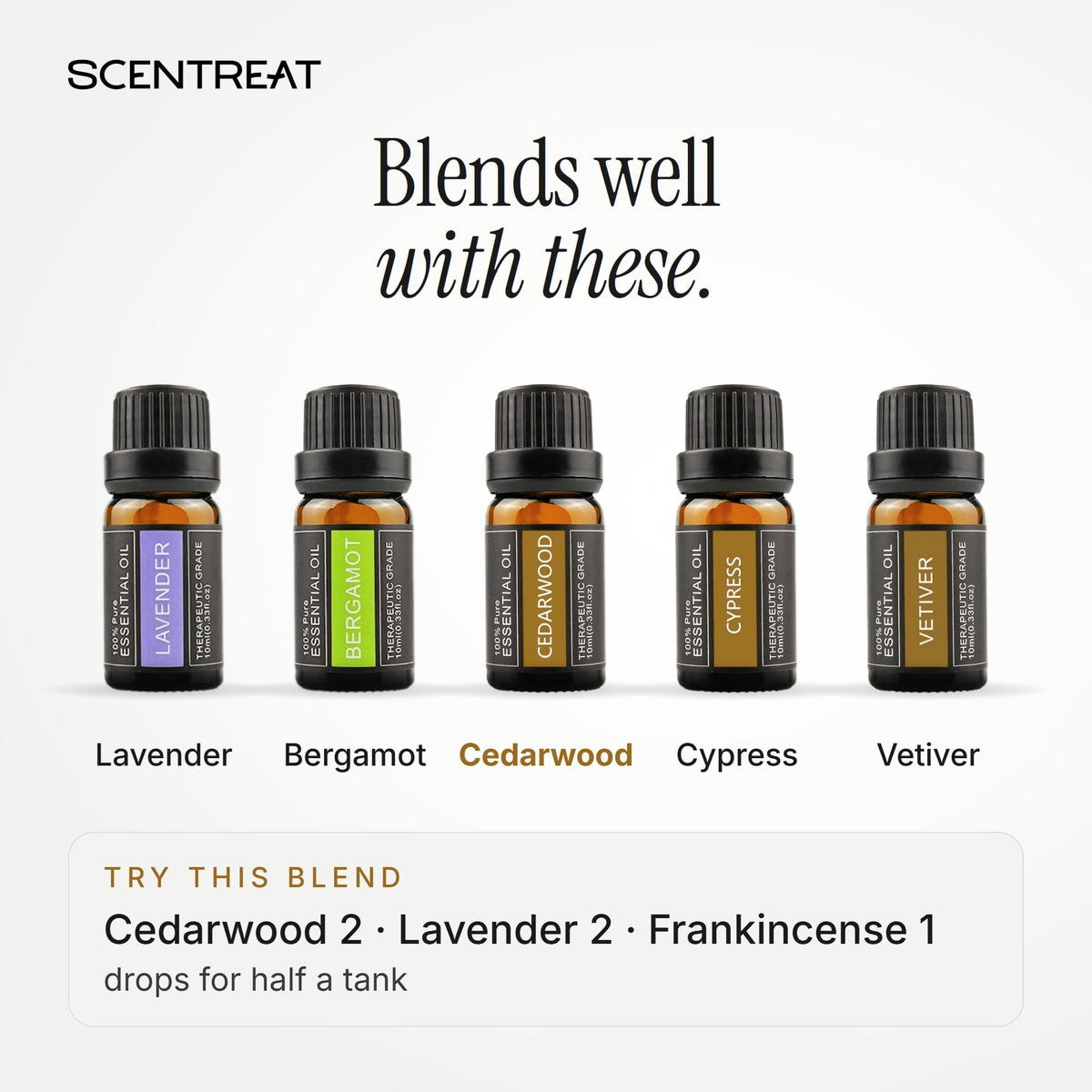 100% Pure Cedarwood Essential Oil