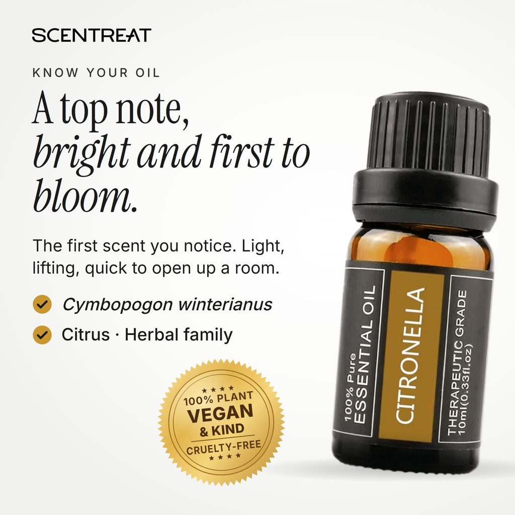 100% Pure Citronella Essential Oil