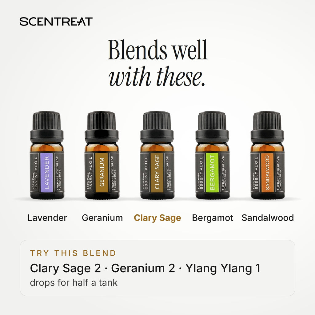 100% Pure Clary Sage Essential Oil