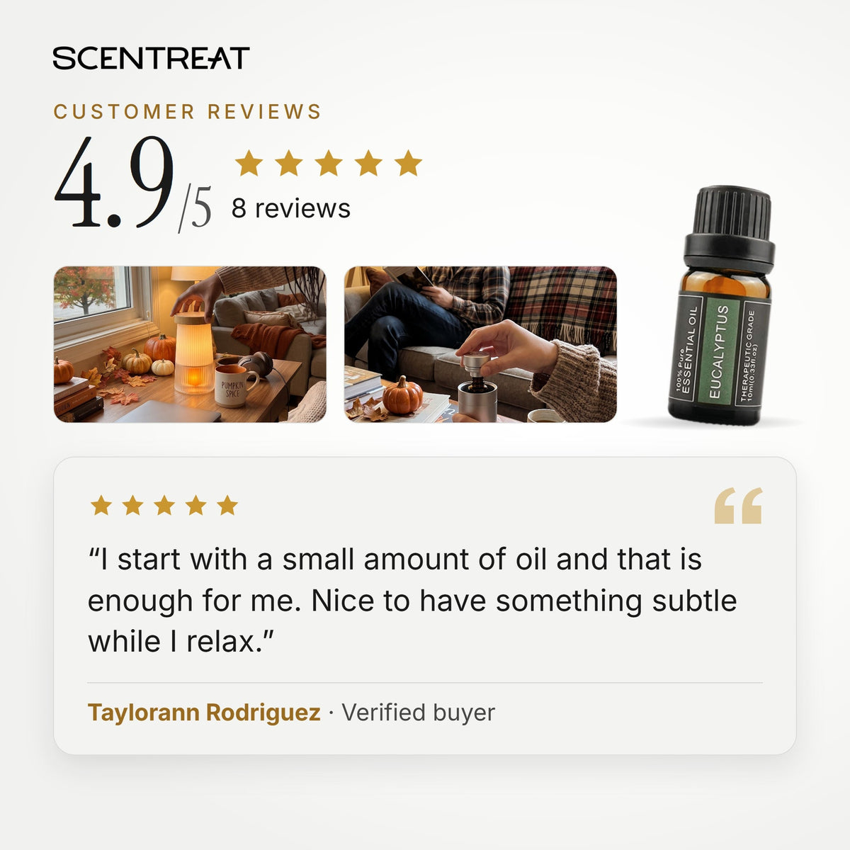 100% Pure Eucalyptus Essential Oil