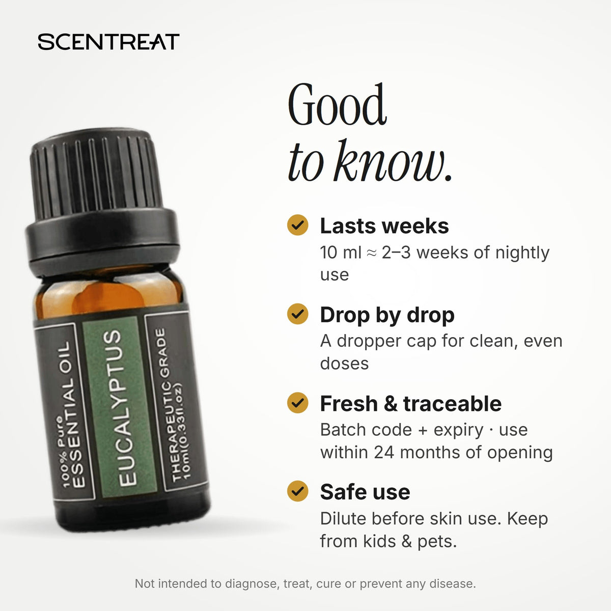 100% Pure Eucalyptus Essential Oil