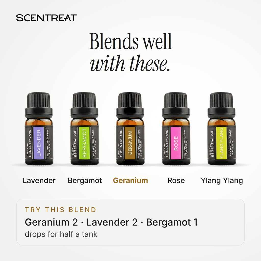 100% Pure Geranium Essential Oil
