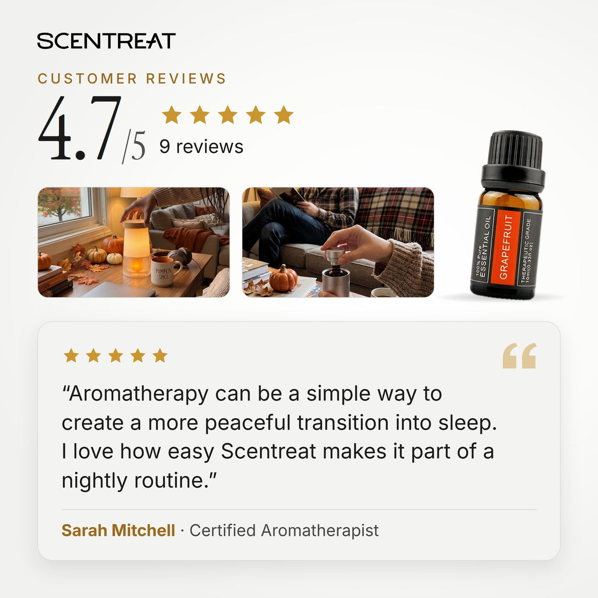 100% Pure Grapefruit Essential Oil