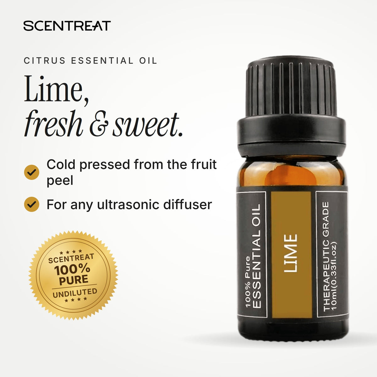 100% Pure Lime Essential Oil