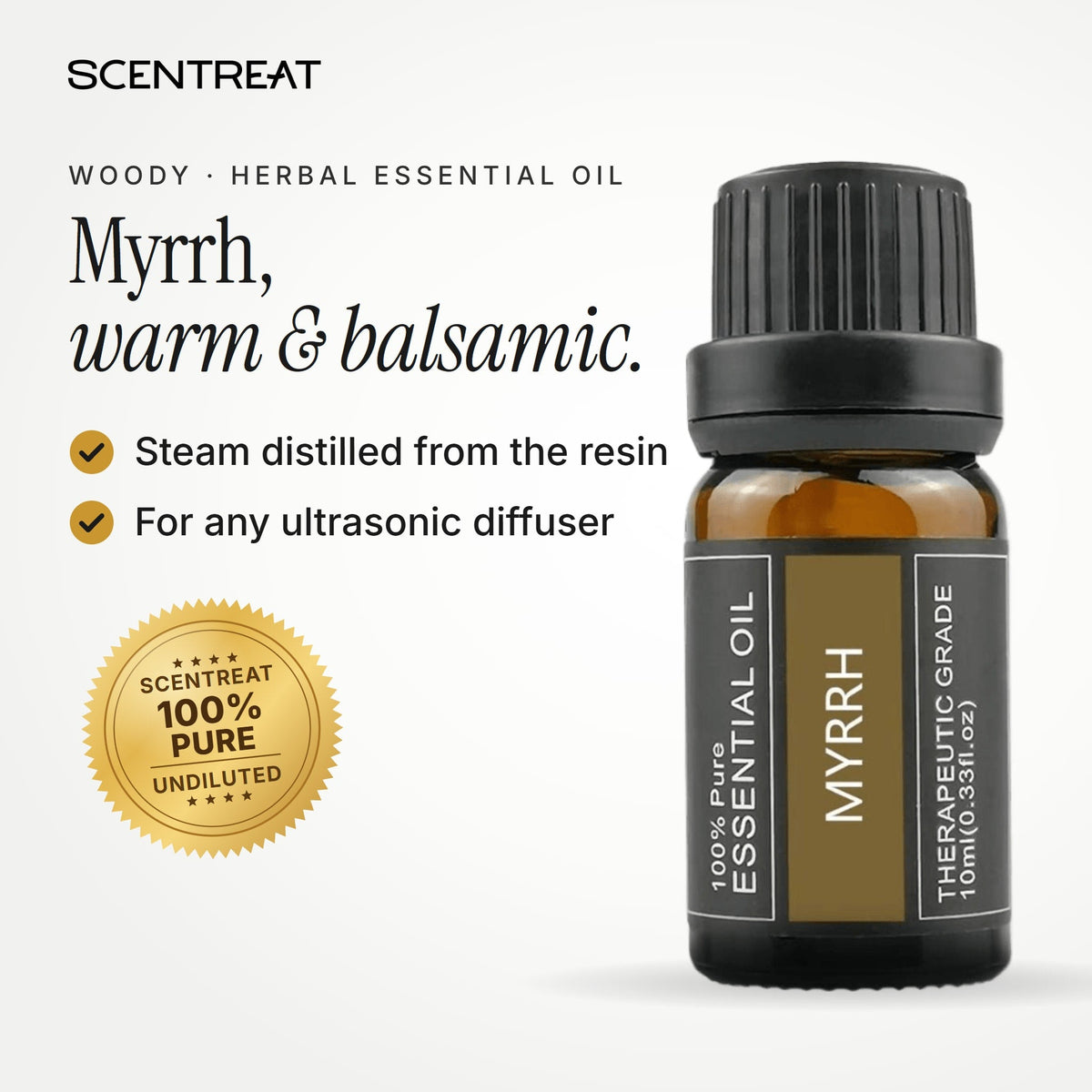 100% Pure Myrrh Essential Oil