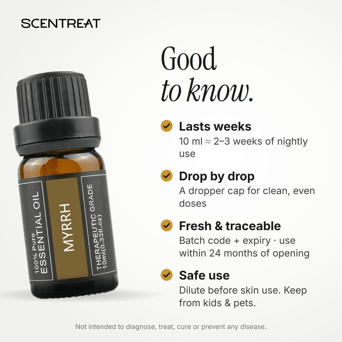 100% Pure Myrrh Essential Oil