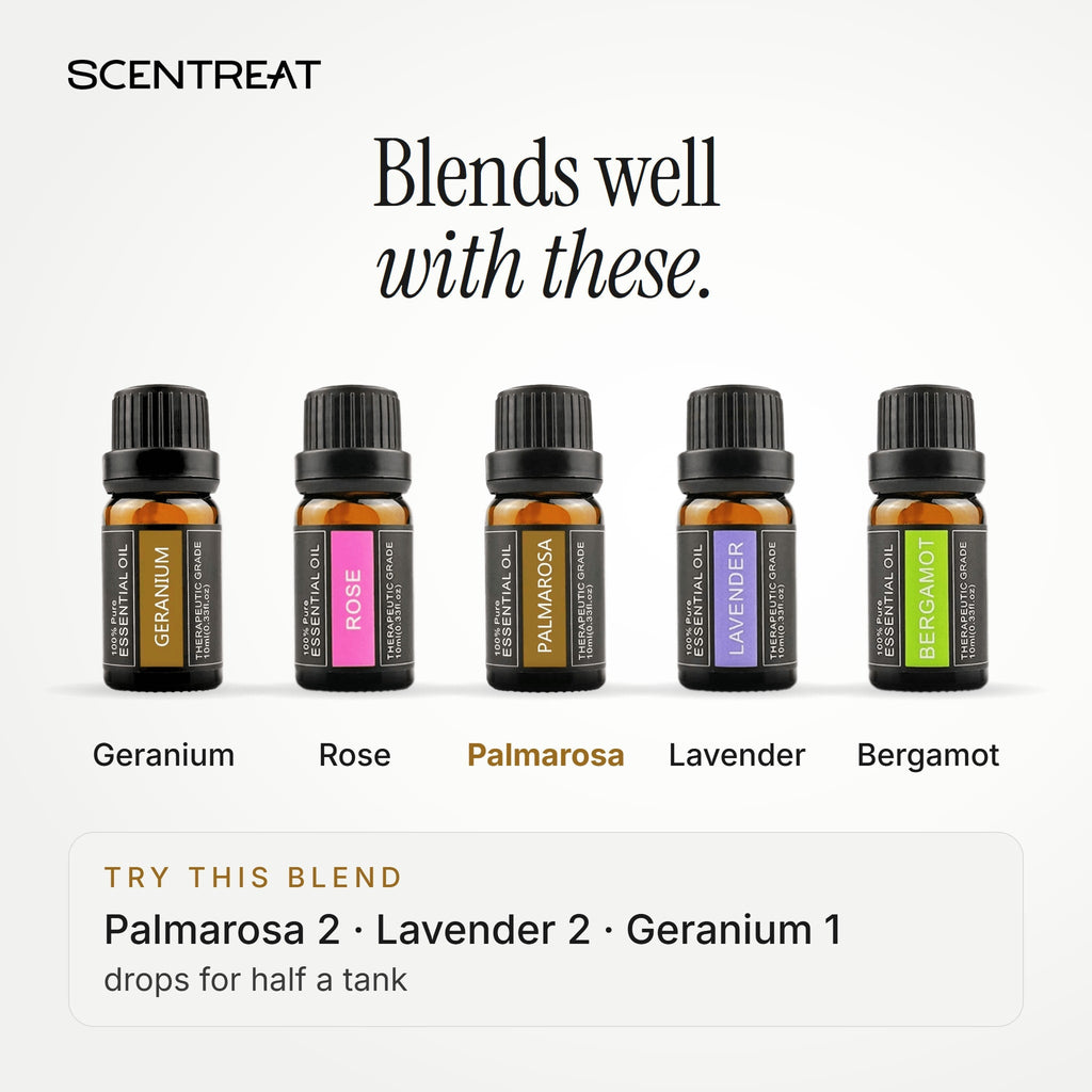 100% Pure Palmarosa Essential Oil