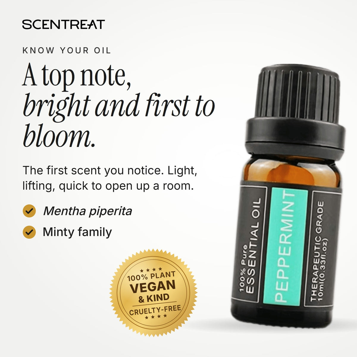 100% Pure Peppermint Essential Oil