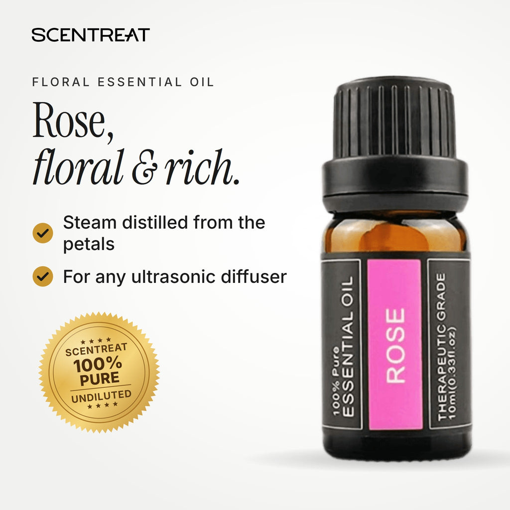 100% Pure Rose Essential Oil