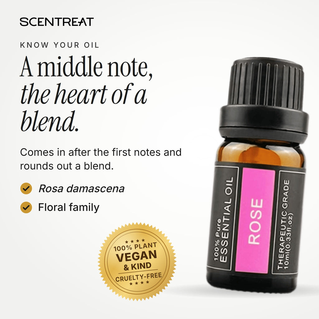 100% Pure Rose Essential Oil