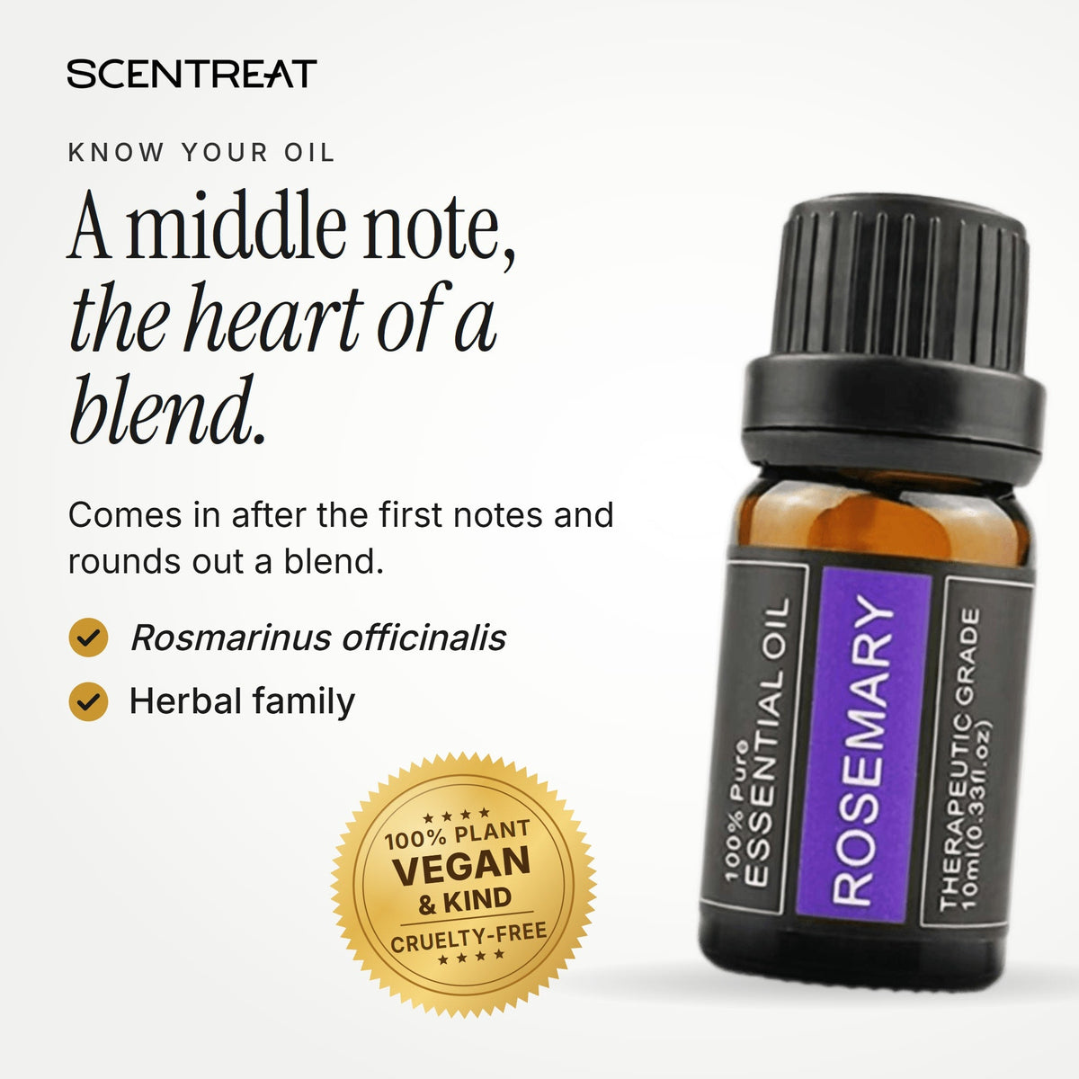 100% Pure Rosemary Essential Oil