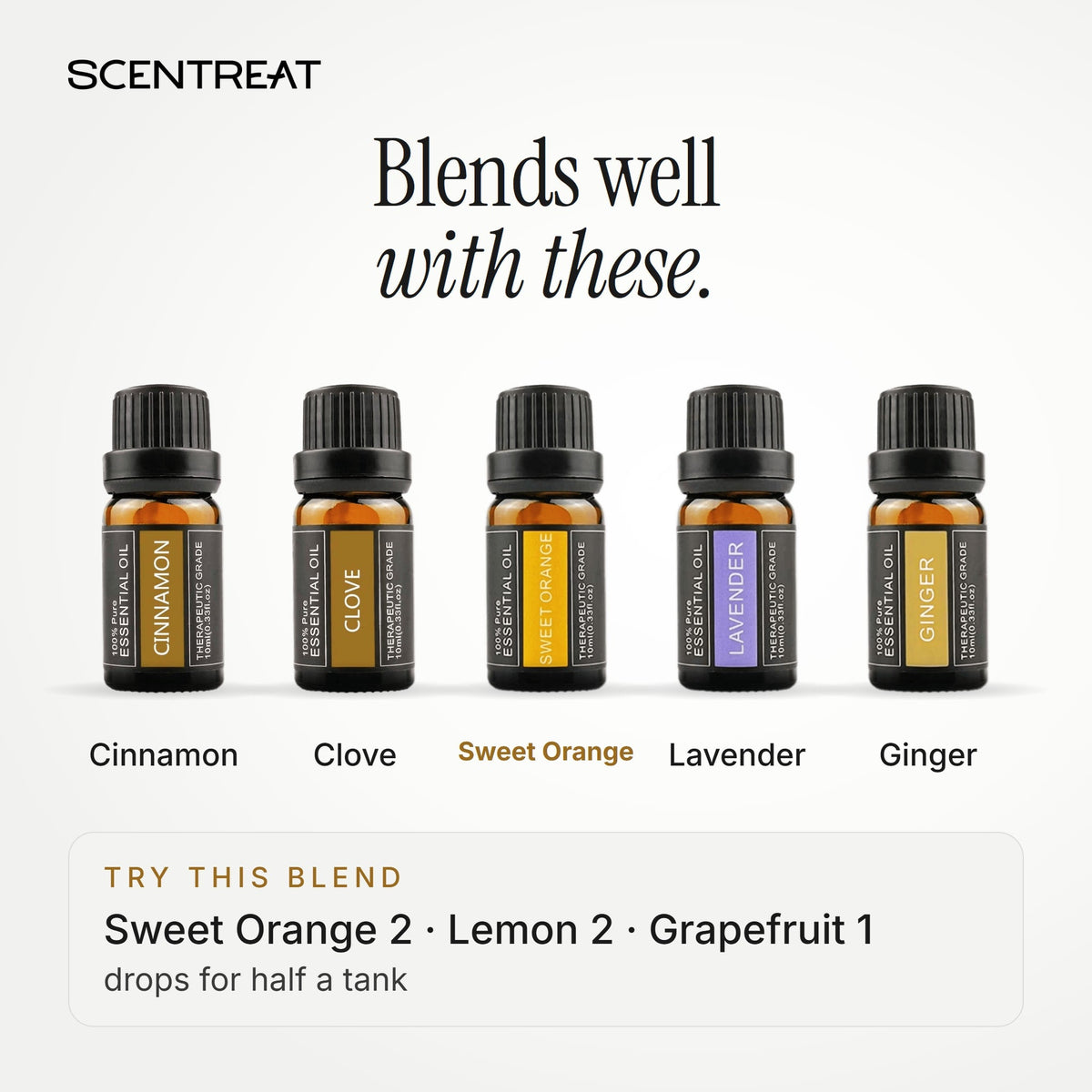 100% Pure Sweet Orange Essential Oil