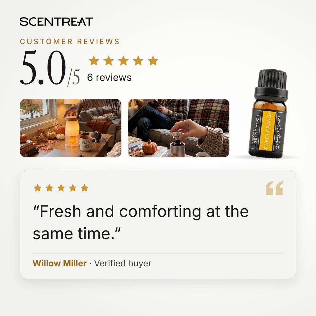 100% Pure Sweet Orange Essential Oil