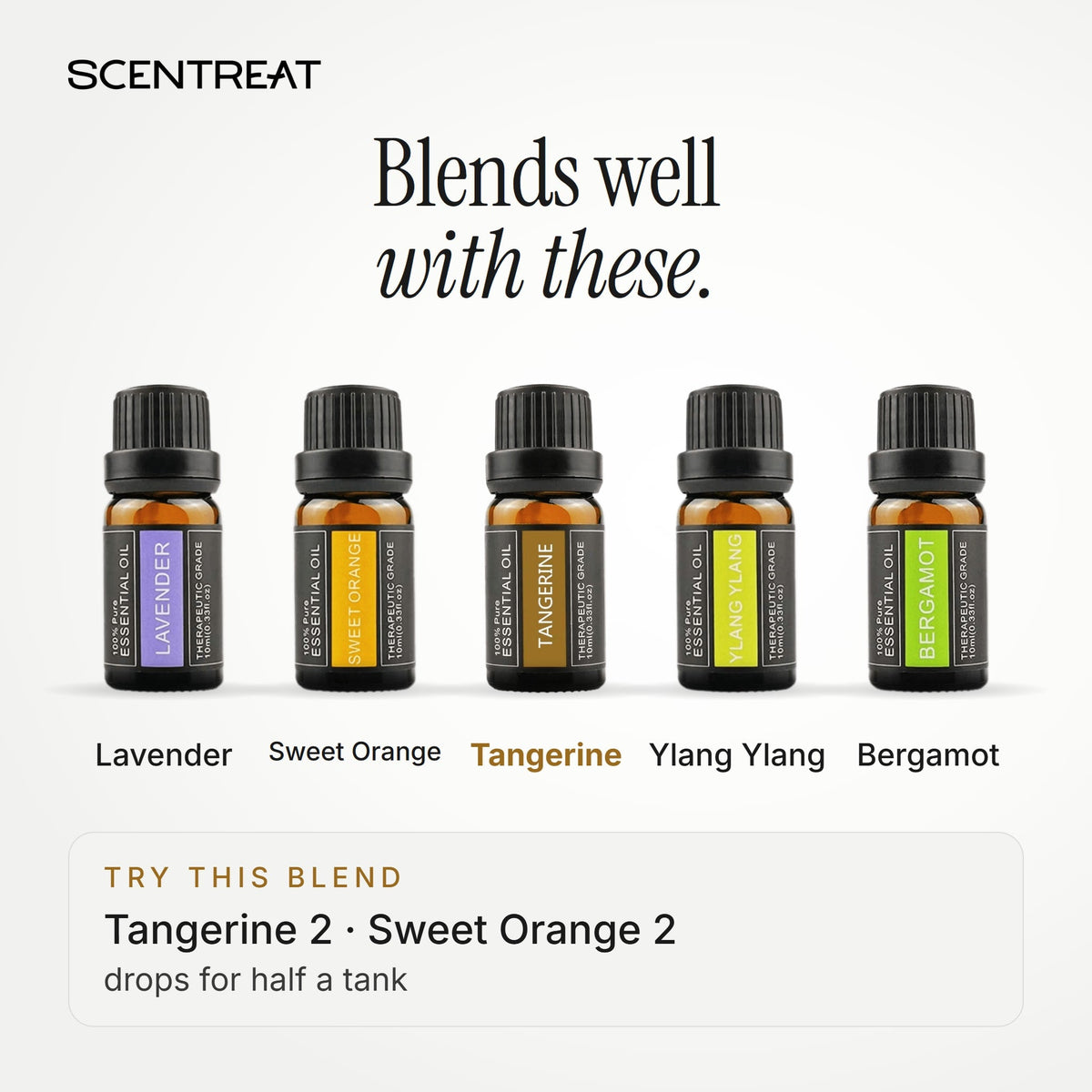 100% Pure Tangerine Essential Oil