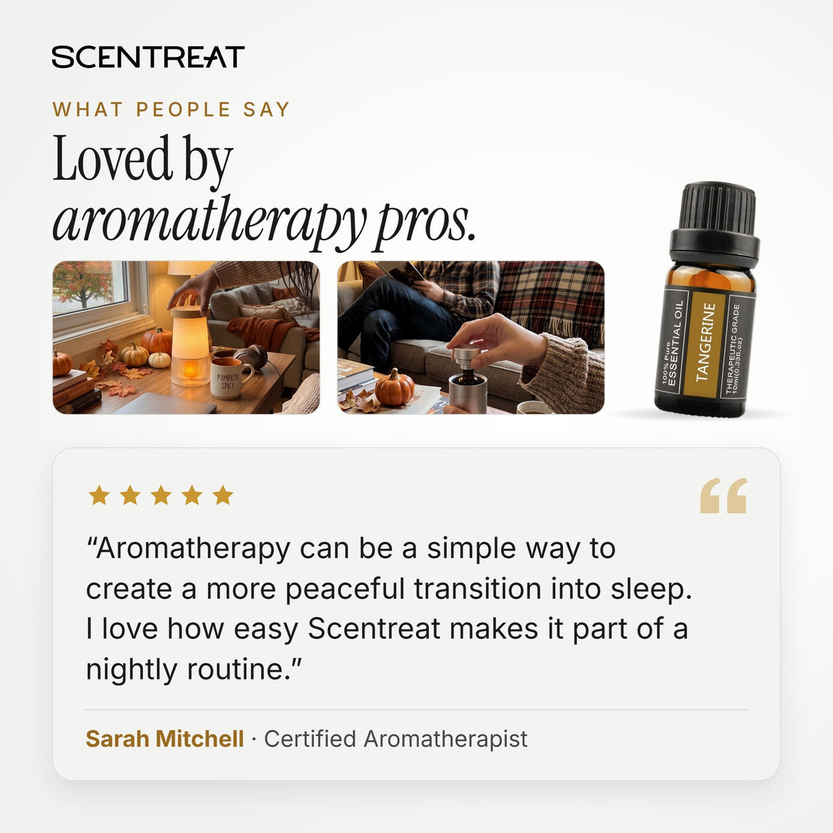 100% Pure Tangerine Essential Oil