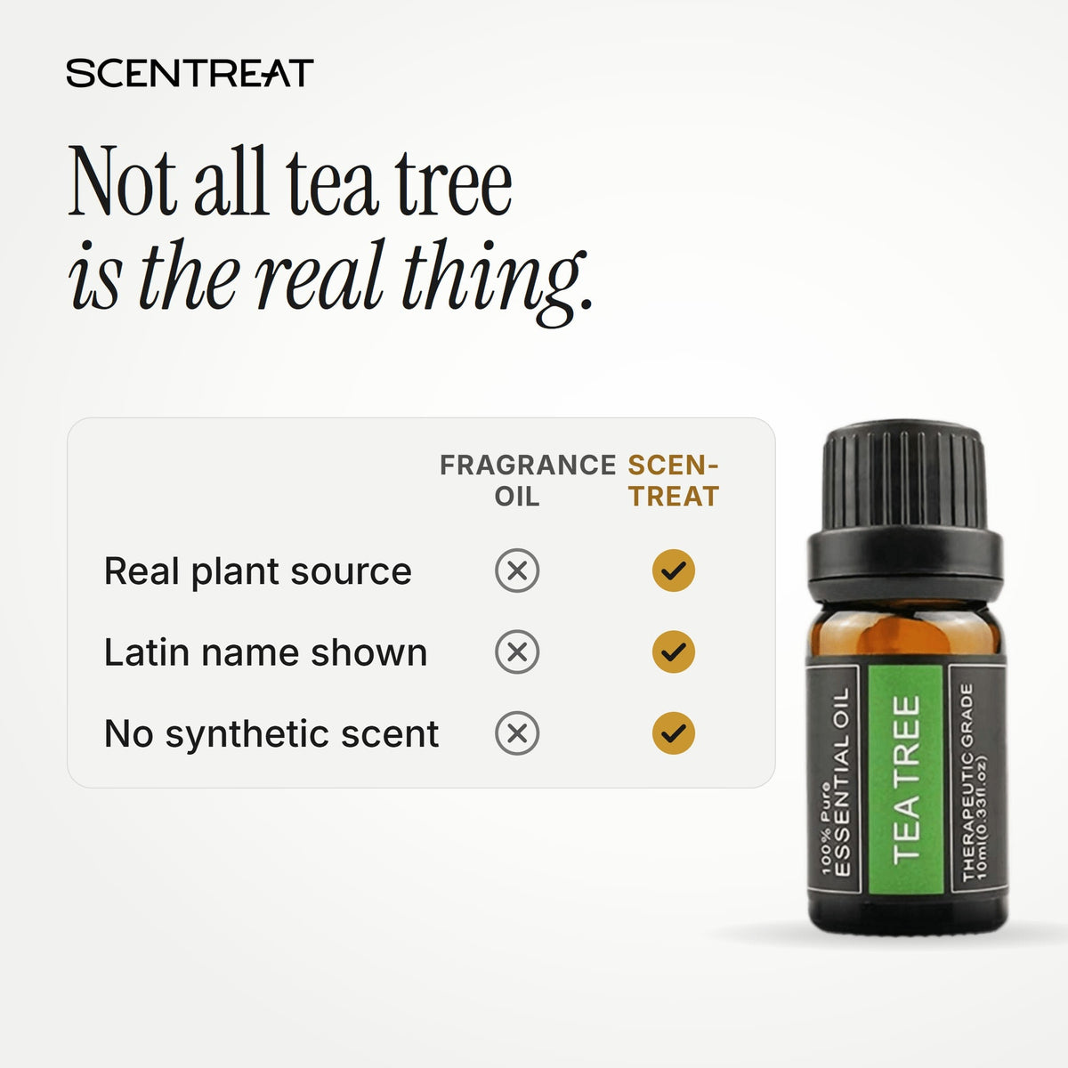 100% Pure Tea Tree Essential Oil