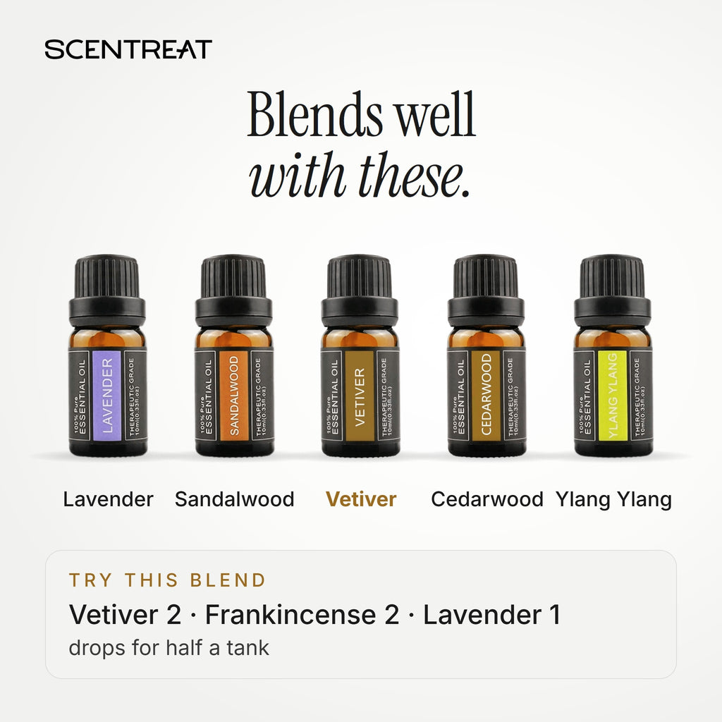 100% Pure Vetiver Essential Oil