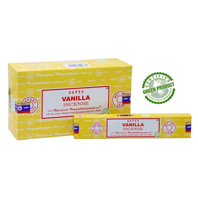 Vanilla Incense Full Box - Satya